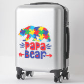 Papa Bear Vinyl Sticker (Koffer)