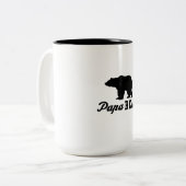 Papa Bear Zweifarbige Tasse (Vorderseite Links)