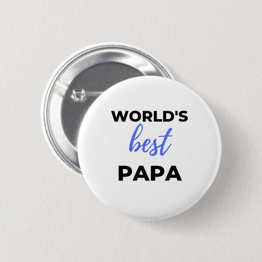 Papa bl button (Vorne & Hinten)
