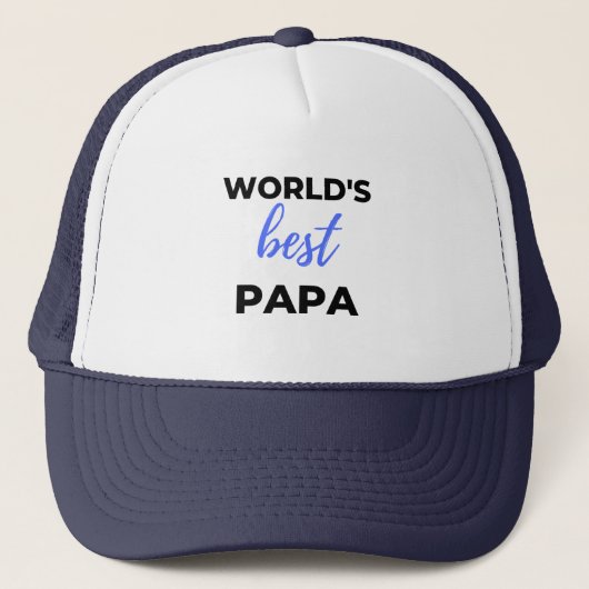 Papa bl truckerkappe (Vorderseite)
