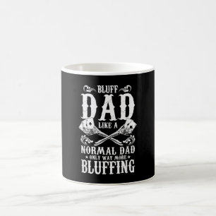 Papa bluffen wie ein normaler Papa, nur viel mehr Kaffeetasse