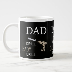 Papa Bohr Baby Bohr Lustiges Werkzeug Geschenk für Jumbo-Tasse