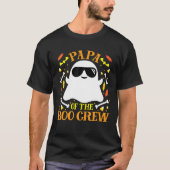 Papa Boo Crew Ghost Matching Family Set Opa T-Shirt (Vorderseite)