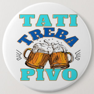 Papa braucht Bier Button