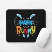 Papa Bunny Premium Tri-blend  Mousepad (Mit Mouse)