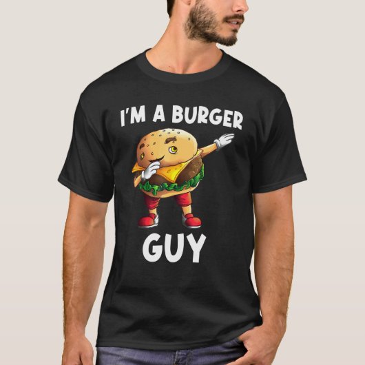 Papa Burger Cheeseburger Food T-Shirt (Vorderseite)