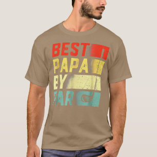 Papa By Par Golf Lover Geschenk Funny Father's D T-Shirt