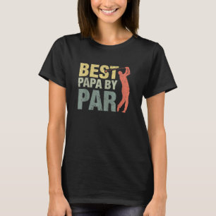 Papa By Par Vatertag Golf Opa T-Shirt