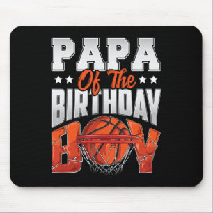 Papa Bysketbyll Birthday Boy Family Byller B-Tag P Mousepad