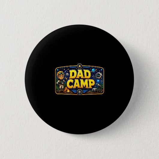 Papa-Camp Button (Vorderseite)
