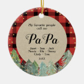 Papa Christmas Ornament (Vorne)
