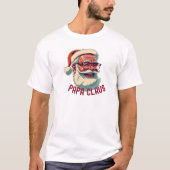 Papa Claus Christmas Tshirt (Vorderseite)