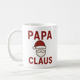 Papa Claus - Funny Christmas Design für Vater Kaffeetasse