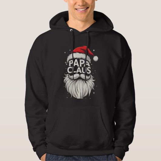 Papa Claus Hoodie (Vorderseite)
