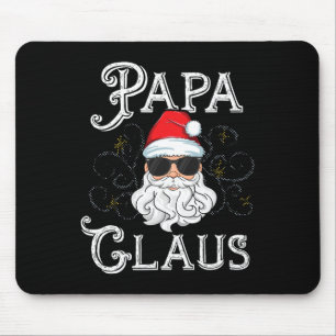 Papa Claus Matching Family Weihnachten Weihnachten Mousepad