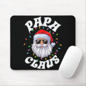 Papa Claus Santa Christmas Dad Family Matching Paj Mousepad (Mit Mouse)