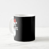 Papa Claus Santa Christmas Kaffeetasse (Vorderseite Links)