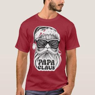 Papa Claus Santa Lustige Weihnachten Christmas Pyj T-Shirt