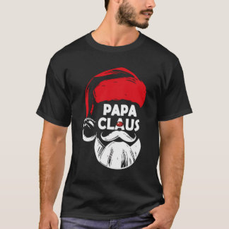 Papa Claus Shirt Weihnachts Pajama Familienmatte