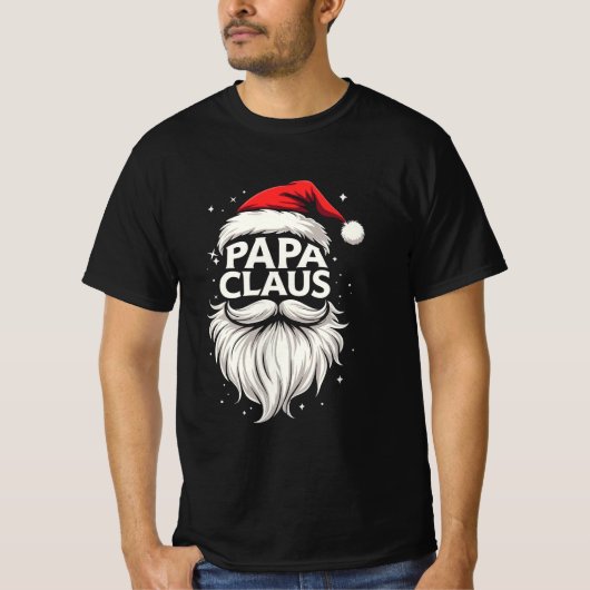 Papa Claus T-Shirt (Vorderseite)