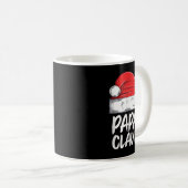 Papa Claus Weihnachten Opa Weihnachtsfeier Kaffeetasse (VorderseiteRechts)