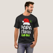Papa Claus Weihnachtsgeschenke T-Shirt (Vorne ganz)