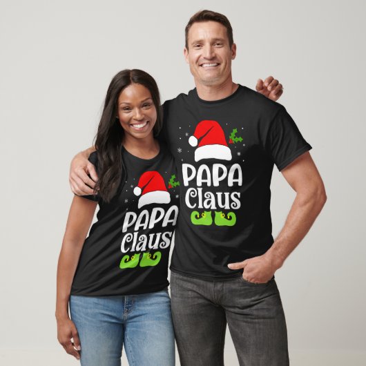 Papa Claus Weihnachtsgeschenke T-Shirt (Unisex)