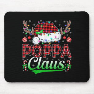 Papa Claus Weihnachtslichter passende Familien Xma Mousepad