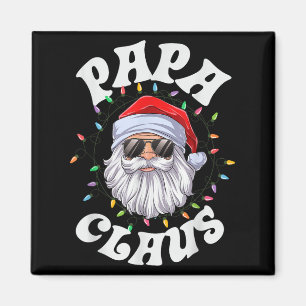 Papa Claus Weihnachtsmann Weihnachten Papa Familie Magnet