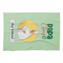 Papa Clause Koch Personalisiertes Foto und Namensg