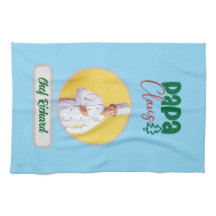 Papa Clause Koch Personalisiertes Foto und Namensg