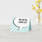 Papa Cookie Witz Karte (Gelbe Blume)