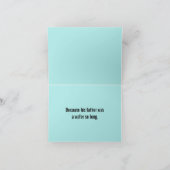 Papa Cookie Witz Karte (Innenseite)