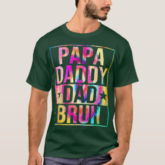 Papa Daddy Vater Bruh Funny Dada Vatertag von Son T-Shirt