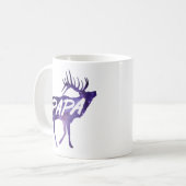 Papa Deer Kaffeetasse (Vorderseite Links)