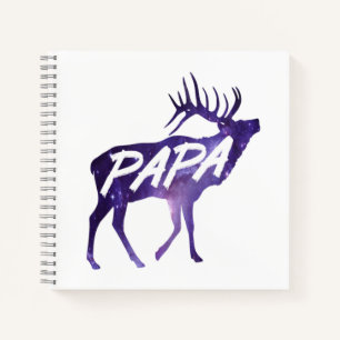 Papa Deer Notizblock