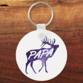 Papa Deer Schlüsselanhänger (Vorderseite)