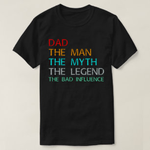 Papa dem Mann den Mythos der Legende den schlechte T-Shirt