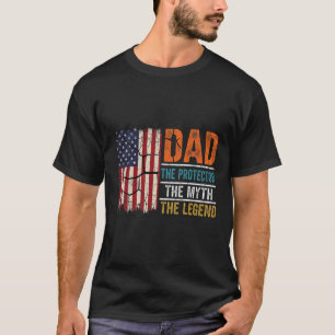 Papa Der Beschützer Der Mythos Die Legende T-Shirt