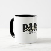 Papa der Boss seit 20XX Tasse (Vorderseite Links)