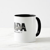 Papa der Boss seit 20XX Tasse (VorderseiteRechts)