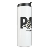 Papa, der Boss seit 20XX Thermosbecher (Nach links gedreht)