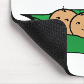 Papa der Dreiergruppe-Hülse Mousepad (Ecke)