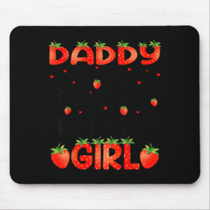 Papa der Erdbeere erste Geburtstagsfeier Erdbeere Mousepad