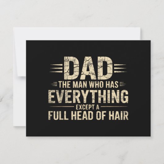 Papa, der Mann, der alles hat, außer einer vollen (Vorderseite)