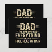 Papa, der Mann, der alles hat, außer einer vollen (Vorne/Hinten)