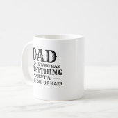 Papa, der Mann, der alles hat, außer einer vollen  Kaffeetasse (Vorderseite Links)