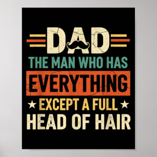 Papa, der Mann, der alles hat, außer einer vollen Poster