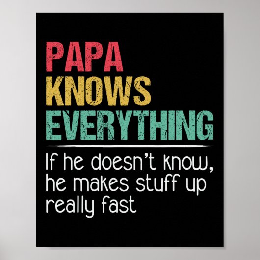 Papa Der Mann, der Mythos, der byde Einfluss, den  Poster (Vorne)