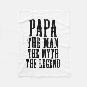 Papa der Mann, der Mythos der Legende Fleecedecke
